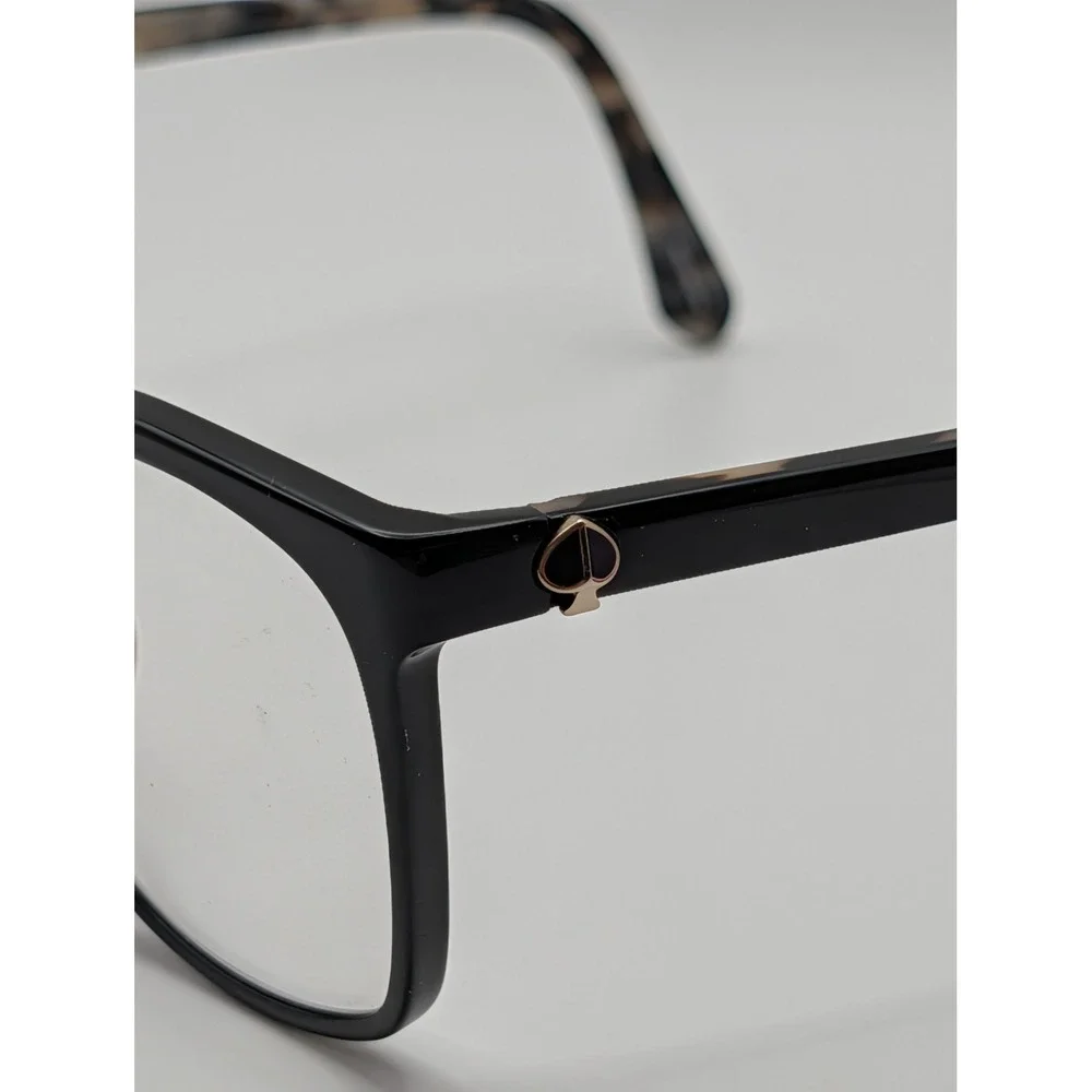 Kate Spade New York Maci Eyeglasses Frames Only Black Full Rim Spade Logo 52mm